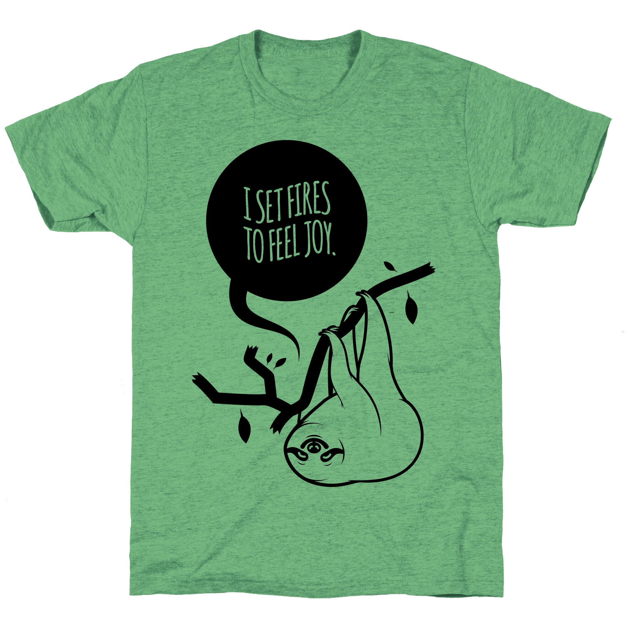 I Set Fires To Feel Joy Unisex Triblend Tee
